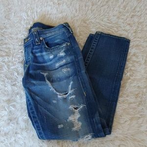 True Religion distressed jeans